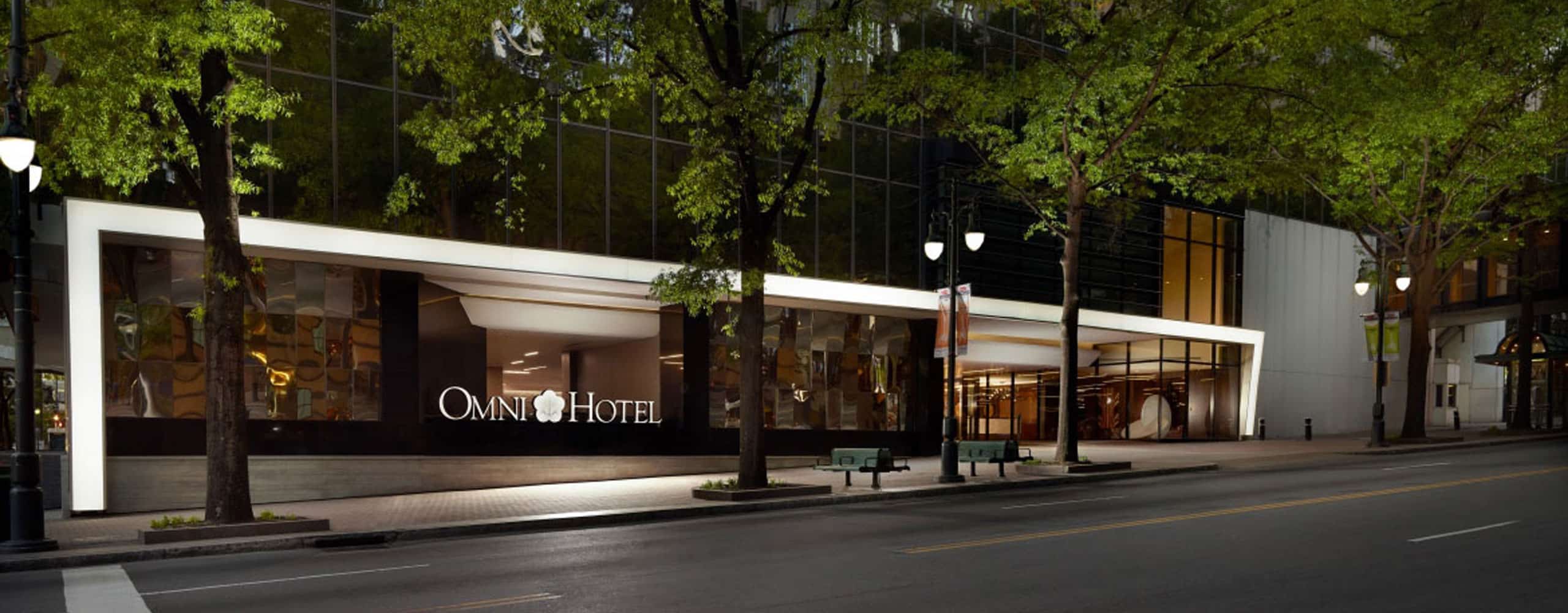 Onmi Hotel Charlotte Exterior, commercial hospitality architecture and interior design